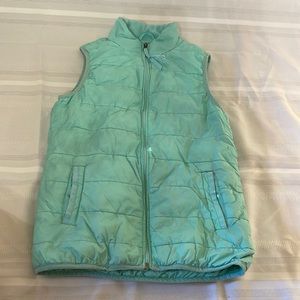 Turquoise vest